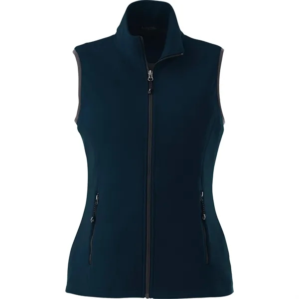 Navy (575) color option for Women's Tyndall Polyfleece Vest