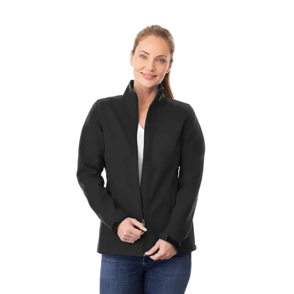 Black (995) color option for Women's Maxson Softshell Jacket