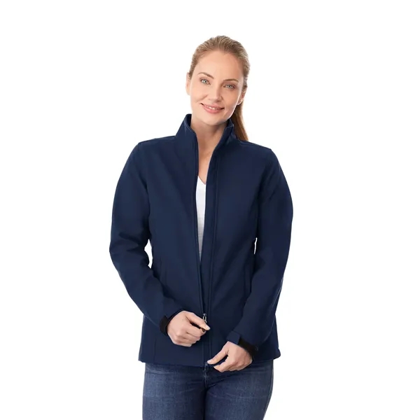 Navy (575) color option for Women's Maxson Softshell Jacket
