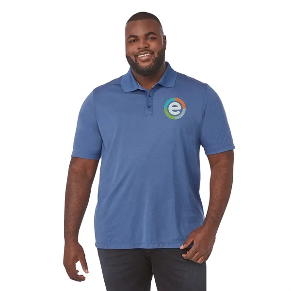Invictus Heather (438) color option for Men's Dade Short Sleeve Polo
