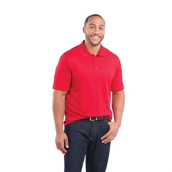 Team Red (358) color option for Men's Dade Short Sleeve Polo