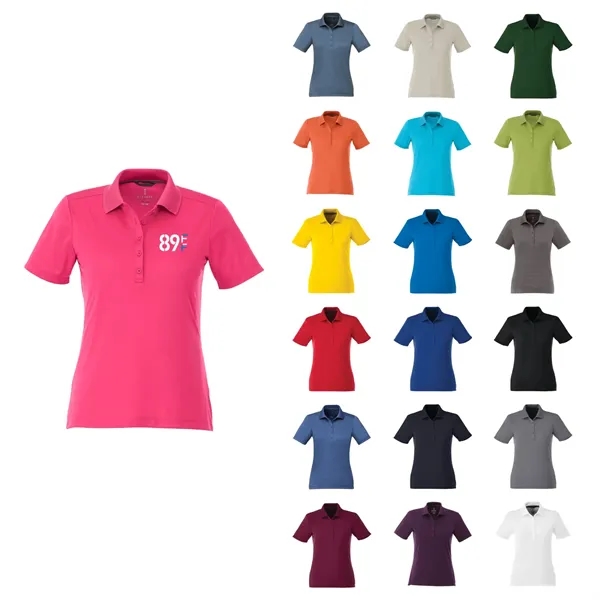 Magenta (337) color option for Women's Dade Short Sleeve Polo
