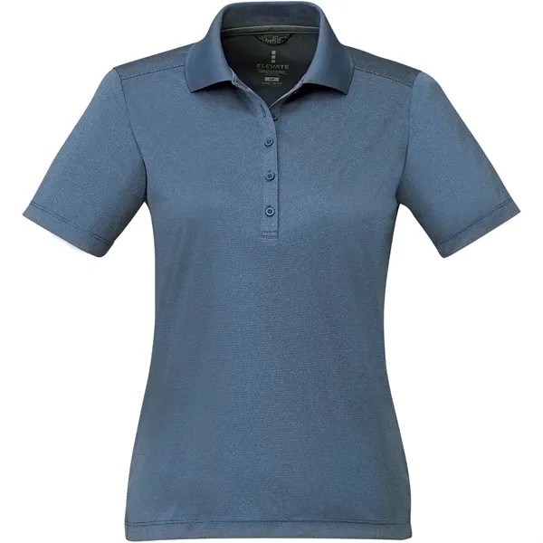 Vintage Navy Heather (573) color option for Women's Dade Short Sleeve Polo
