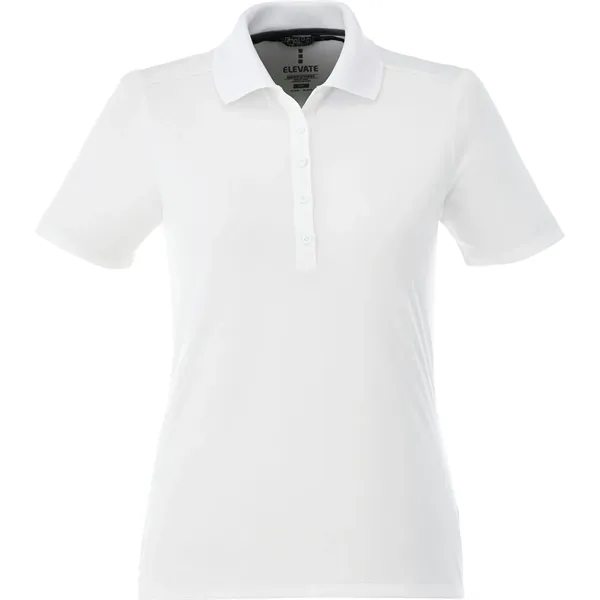 White (125) color option for Women's Dade Short Sleeve Polo
