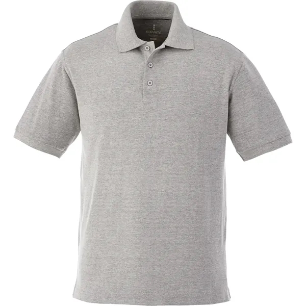 Heather Grey (932) color option for Men's Belmont Short Sleeve Polo