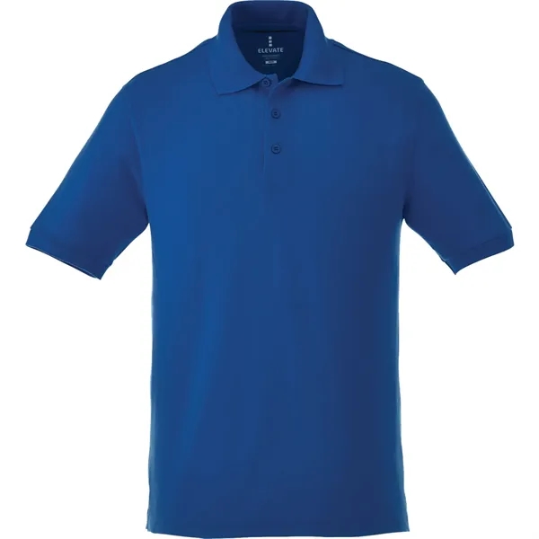 New Royal (561) color option for Men's Belmont Short Sleeve Polo