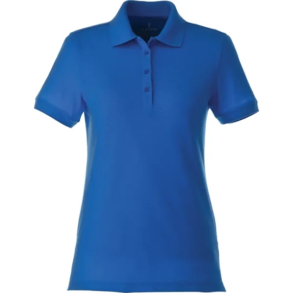 New Royal (561) color option for Women's Belmont Short Sleeve Polo
