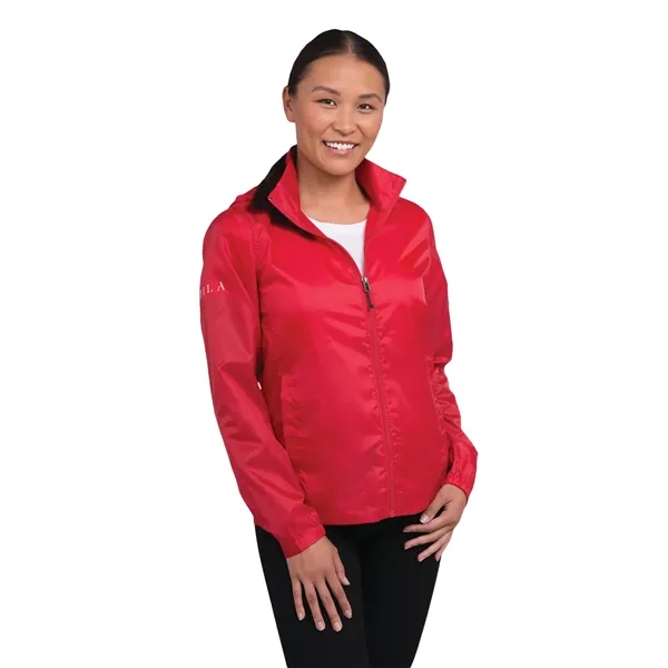 Team Red (358) color option for Women's Darien Lightweight Jacket