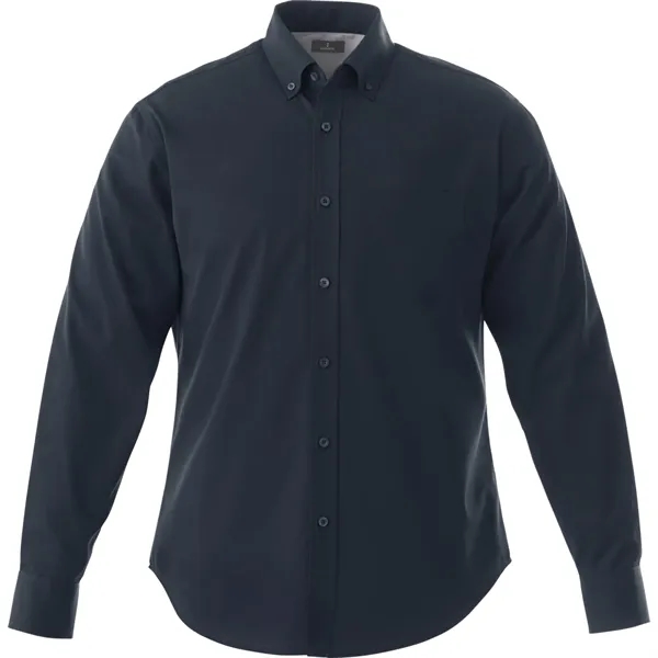 Navy (575) color option for Men's Wilshire Long Sleeve Shirt Tall