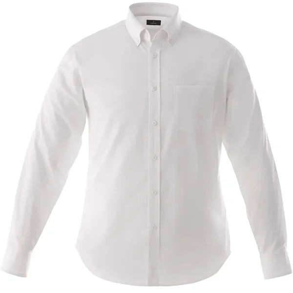 White (125) color option for Men's Wilshire Long Sleeve Shirt Tall