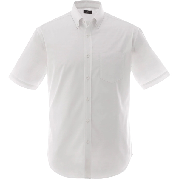 White (125) color option for Men's Stirling Short Sleeve Shirt Tall