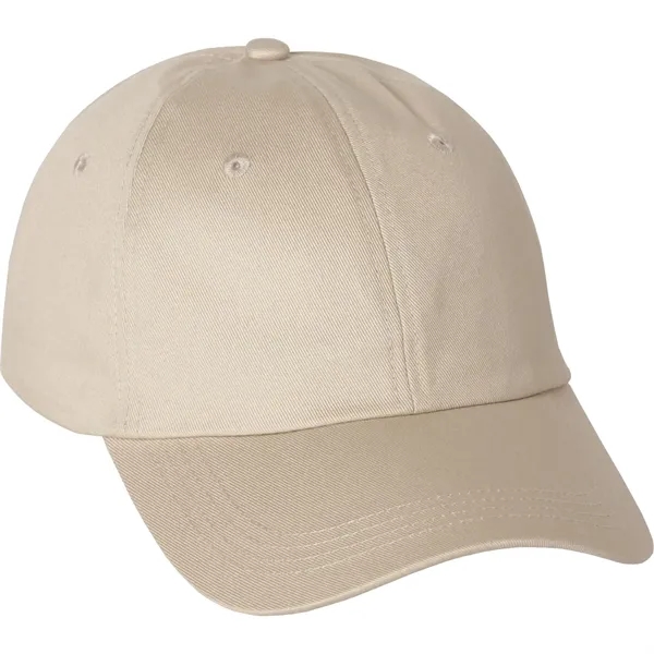 Sandstone (152) color option for Unisex Apex Chino Twill Ballcap
