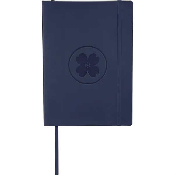 Navy (Ny) color option for Fsc® Mix 6.75" X 9.5" Pedova™ Large Soft Journal