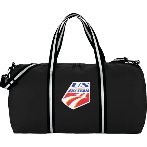 Black (Bk) color option for Barrel 12oz Cotton Canvas 22" Weekender