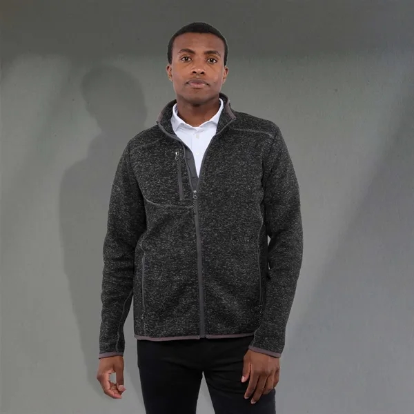 Black Smoke Heather (994) color option for Men's Tremblant Knit Jacket
