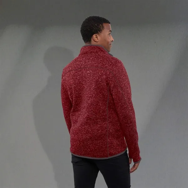 Maroon Heather (384) color option for Men's Tremblant Knit Jacket