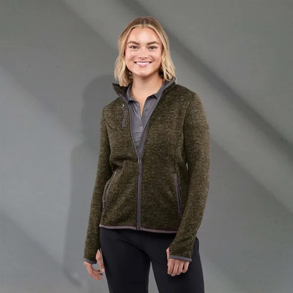 Loden Heather (684) color option for Women's Tremblant Knit Jacket