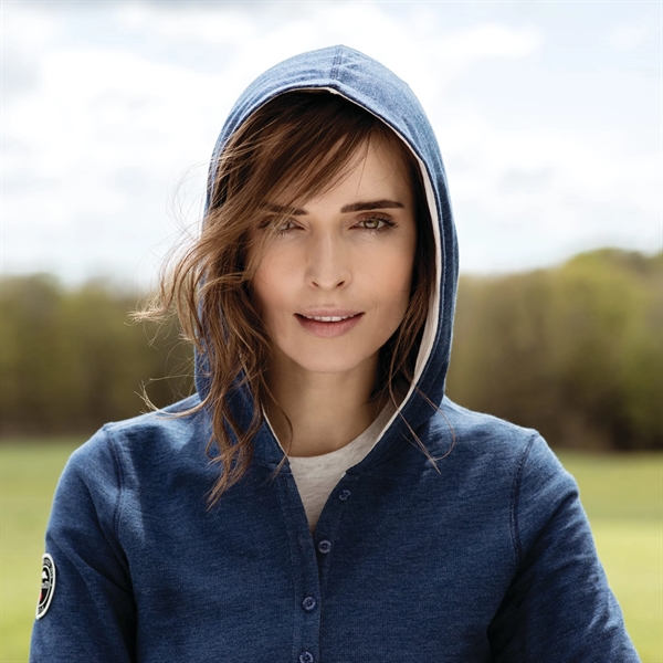 Indigo Heather (552) color option for Women's Southlake Roots73 Hoody