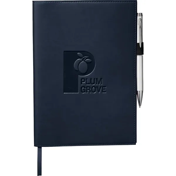 Navy (Ny) color option for Fsc® Mix 6" X 8.5" Pedova™ Refillable Journal