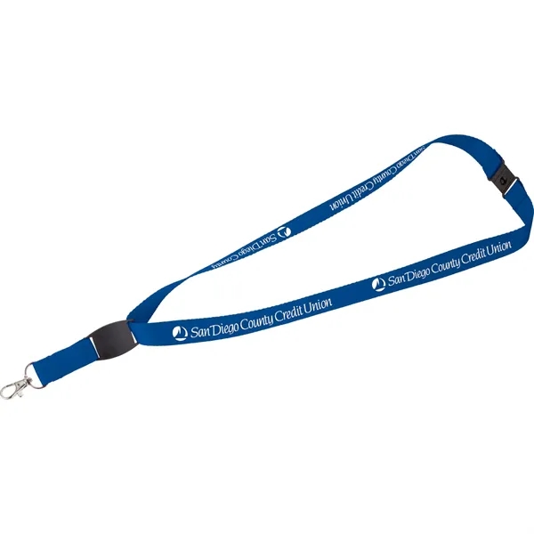 Royal (Ryl) color option for Flat Panel Lanyard
