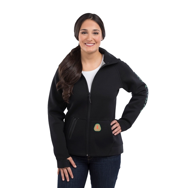 Black (995) color option for Women's Kariba Knit Jacket