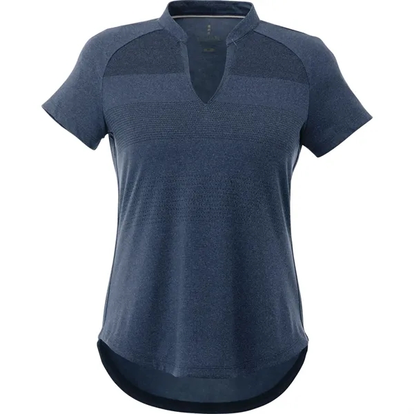 Indigo Heather (552) color option for Women's Antero Short Sleeve Polo