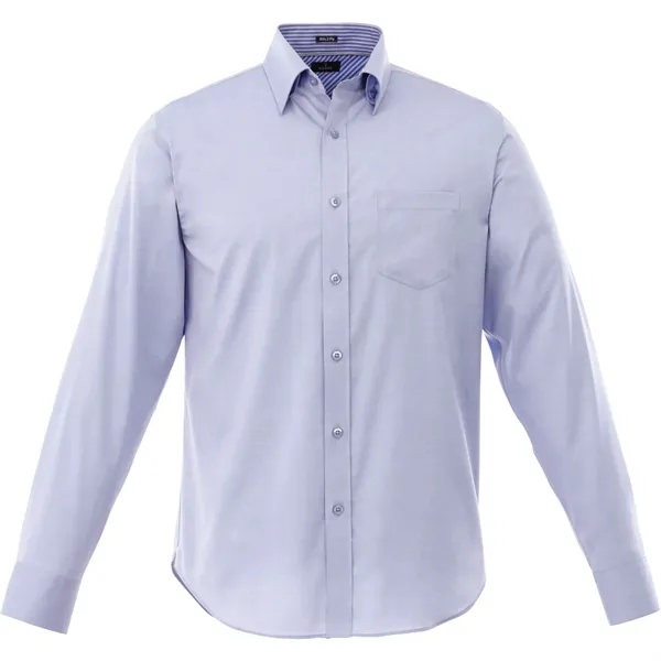 China Blue (437) color option for Men's Cromwell Long Sleeve Shirt