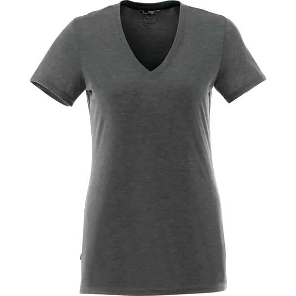 Heather Dark Charcoal (988) color option for Women's Sarek V Short Sleeve Tee