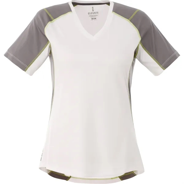 White/Steel Grey (125) color option for Women's Taku Short Sleeve Tech Tee