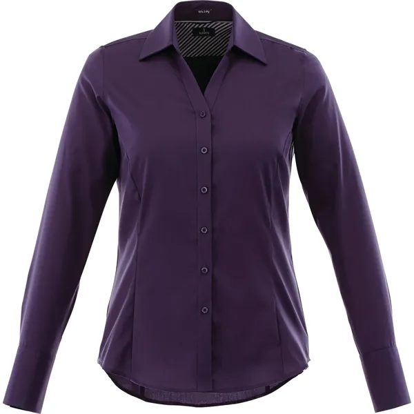 Dark Plum (585) color option for Women's Cromwell Long Sleeve Shirt