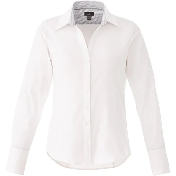 White (125) color option for Women's Cromwell Long Sleeve Shirt