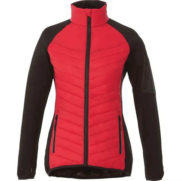 Team Red/Black (358) color option for Women's Banff Hybrid Insulated Jacket