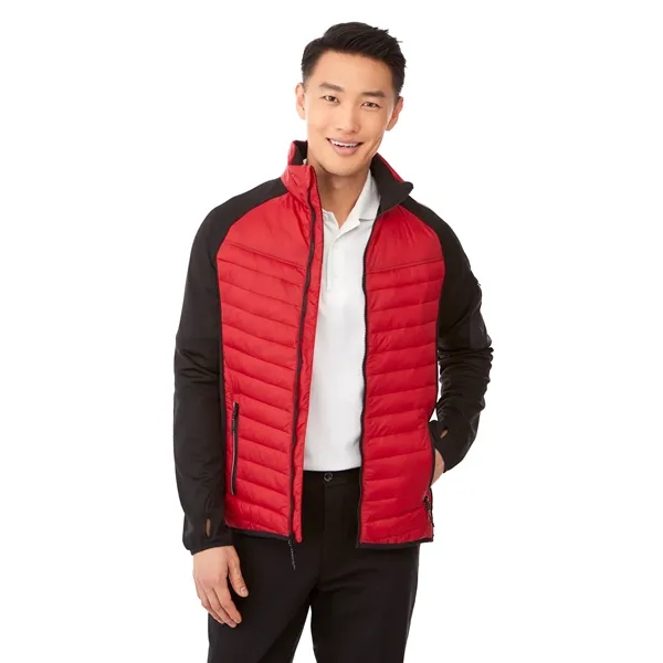Team Red/Black (358) color option for Men's Banff Hybrid Insulated Jacket