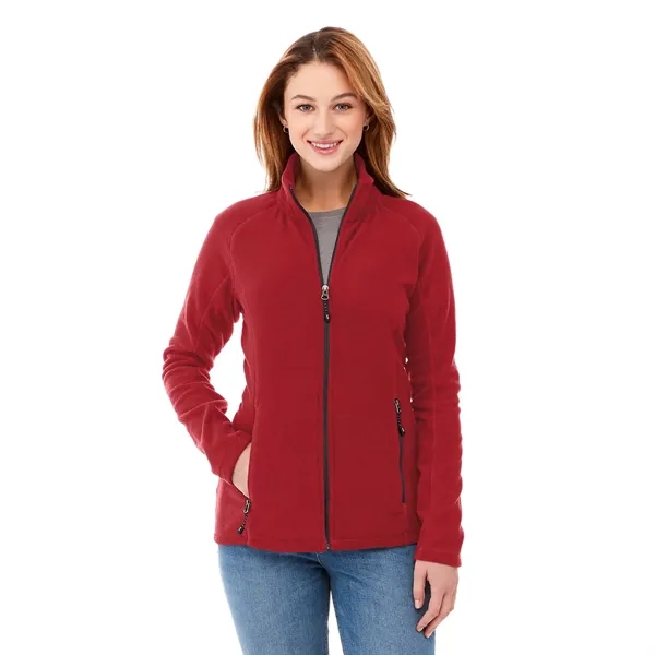 Team Red (358) color option for Women's Rixford Polyfleece Jacket