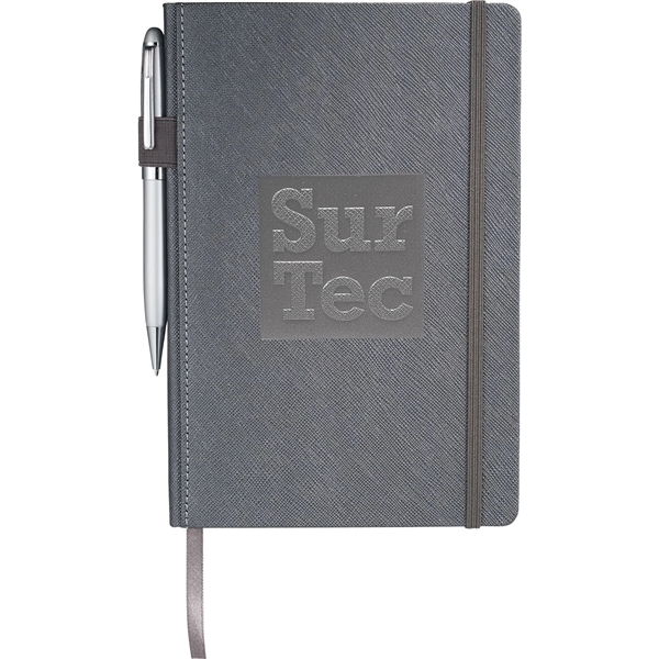 Gunmetal (Gm) color option for Fsc® Mix 5.5" X 8.5" Modena Bound Journal