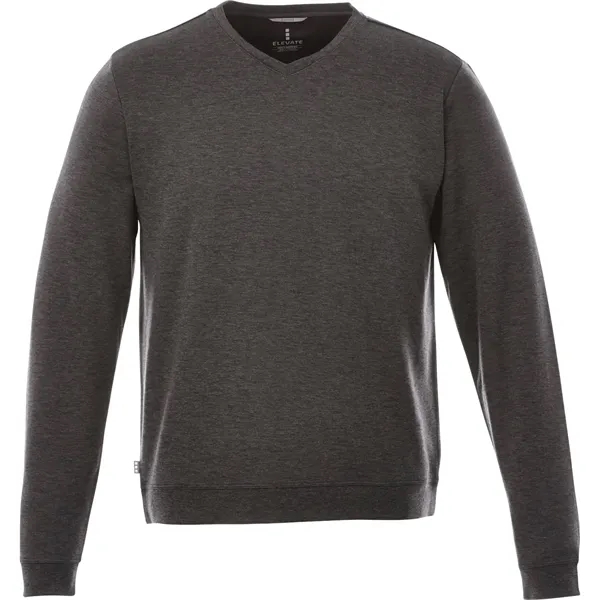 Heather Dark Charcoal (988) color option for Men's Bromley Knit V Neck