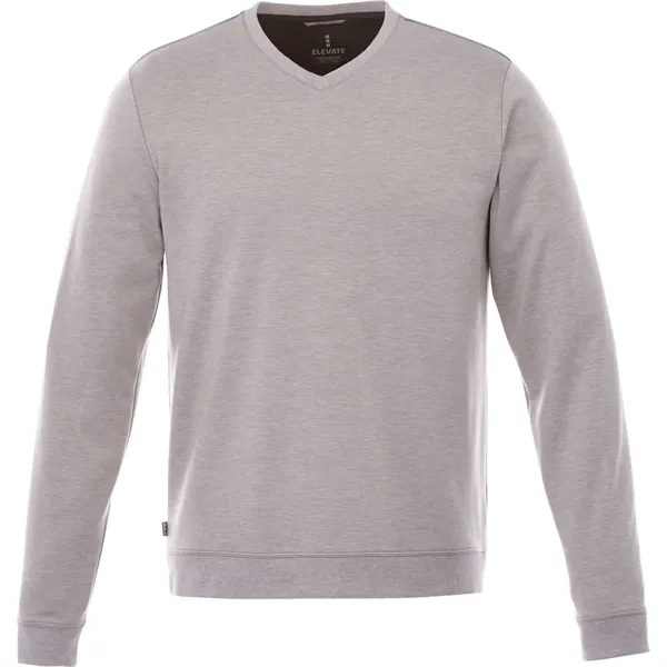 Heather Grey (932) color option for Men's Bromley Knit V Neck