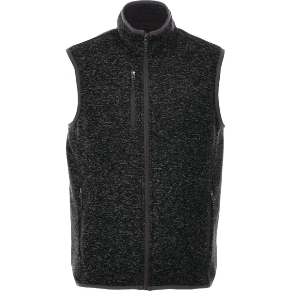 Black Smoke Heather (994) color option for Men's Fontaine Knit Vest