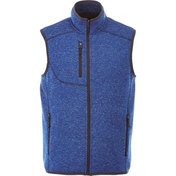 Metro Blue Heather (550) color option for Men's Fontaine Knit Vest