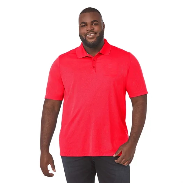 Team Red (358) color option for Men's Dade Short Sleeve Polo Tall