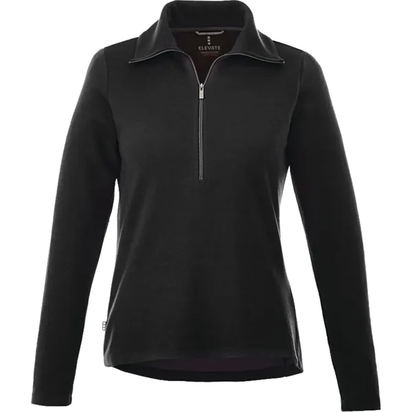 Black (995) color option for Women's Stratton Knit Half Zip