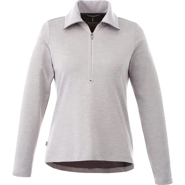 Heather Grey (932) color option for Women's Stratton Knit Half Zip