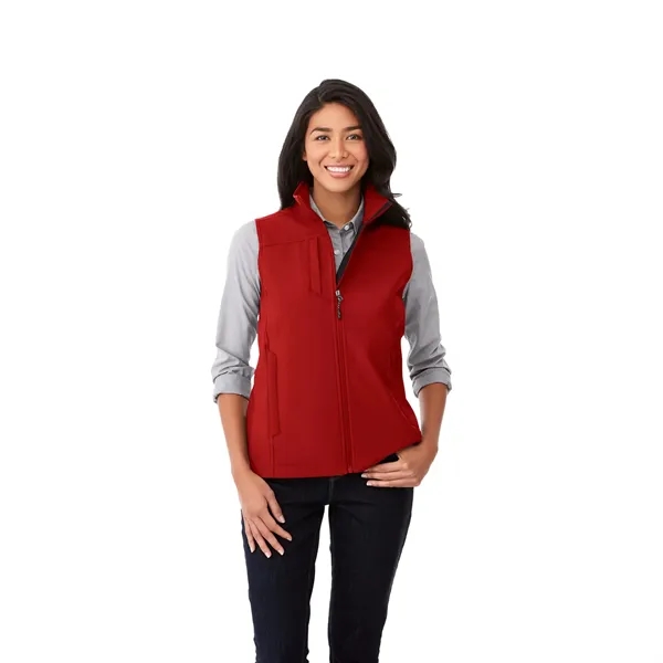 Team Red (358) color option for Women's Stinson Softshell Vest