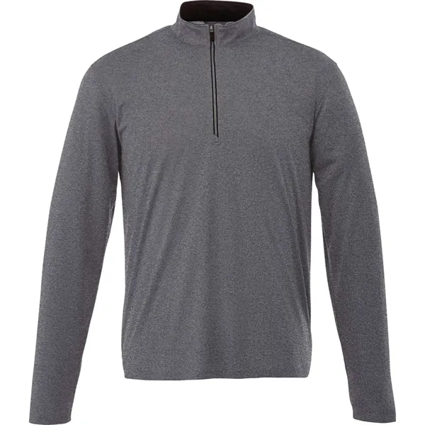 Heather Charcoal (986) color option for Men's Vega Tech Quarter Zip