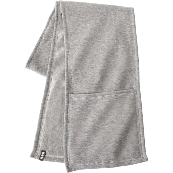 Heather Grey (932) color option for Unisex Parallel Knit Scarf