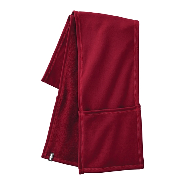 Vintage Red (369) color option for Unisex Parallel Knit Scarf