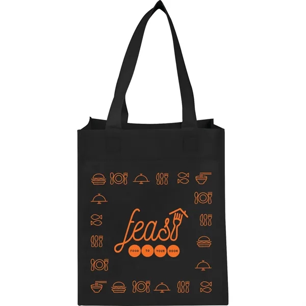 Black (Bk) color option for Basic Grocery Tote