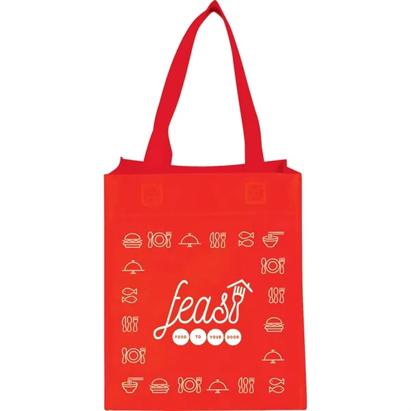 Red (Rd) color option for Basic Grocery Tote