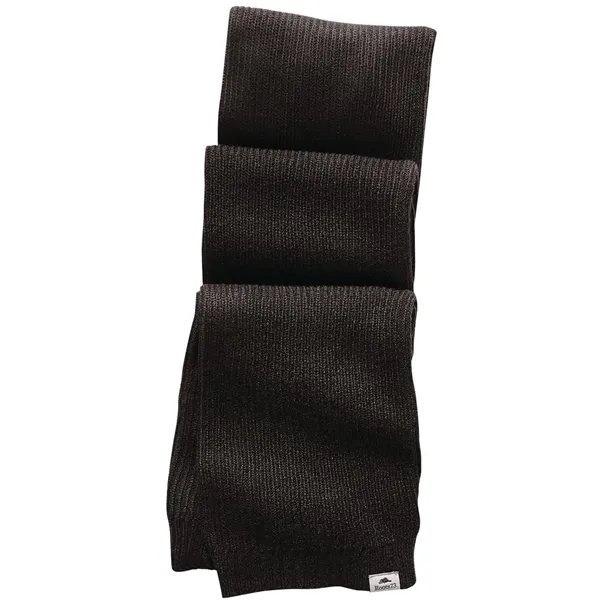 Black (995) color option for Unisex Ravenlake Roots73 Knit Scarf