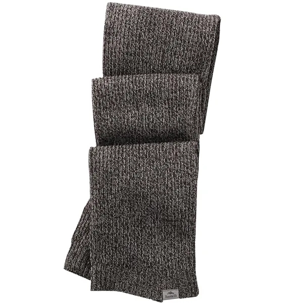 Dark Charcoal Mix (993) color option for Unisex Ravenlake Roots73 Knit Scarf